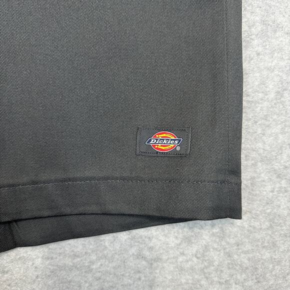 Dickies Twill Work Shorts Mens 40 Charcoal Loose Fit Wrinkle Resistant Easy Care - Picture 4 of 12